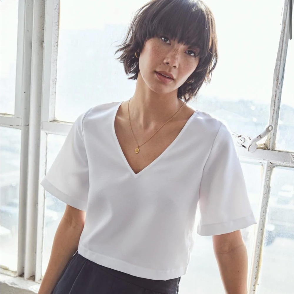 Vetta Cropped Blouse - XS